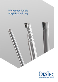 Werkzeuge für die Acryl Bearbeitung