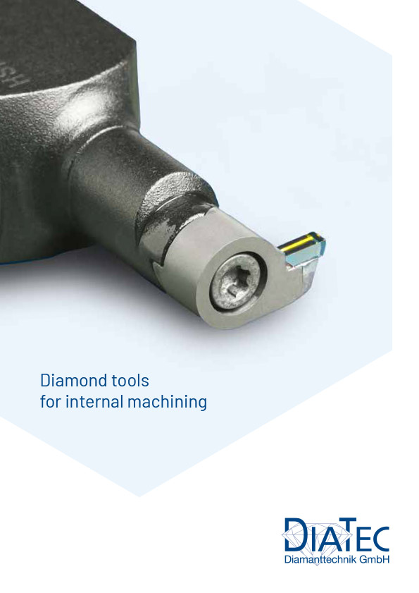 Diamond tools for internal turning